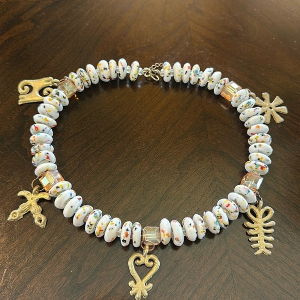 Authentic African Handcrafted Luxury Beaded Necklace